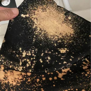 MAKE Womens Tee T Shirt XL 46” Bad Moms Club Black & Beige Distressed READ thumbnail 3