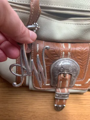 American West Genuine Leather Wester Handbag Purse Bag Accessories Medium thumbnail 2