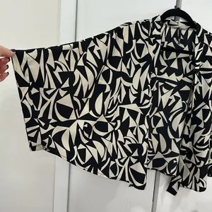 Geometric cropped cardigan Size L thumbnail 3