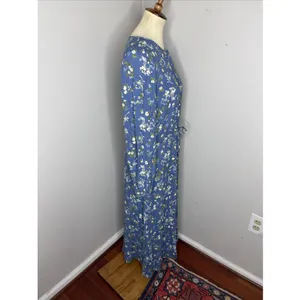 Reformation Lisse Dress in Blue Avery‎ Floral Sz 8 thumbnail 5