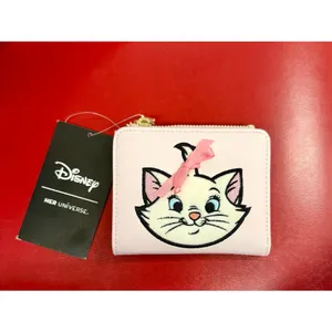 Disney Her Universe The Aristocats Marie Flap wallet card zipper coin holder thumbnail 6