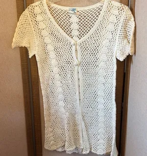 FINAL MARKDOWN Short Sleeve Cardigan Medium thumbnail 1
