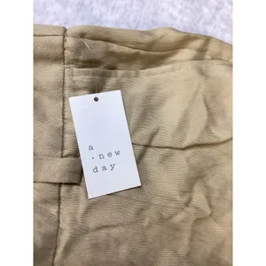 A New Day Womens Beige High-Rise Wide Leg Pleated‎ Trousers Size 14 NWT thumbnail 3