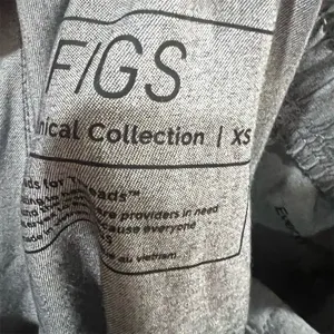 FIGS Unisex Cargo Scrub Pants XS Gray Elastic Waist Drawstring Workwear thumbnail 6