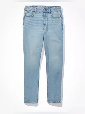 American Eagle Strigid Mom Jean in Blue Breeze thumbnail 4
