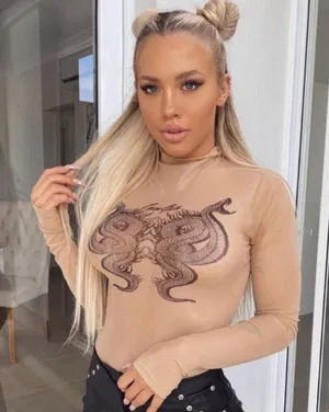 I.AM.GIA Mesh Hydra Thong Bodysuit See through sheer sexy size‎ xs Mockneck thumbnail 1