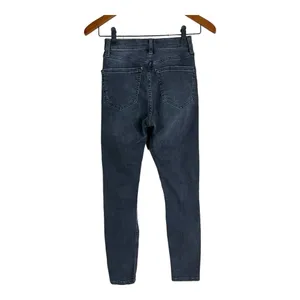 TOPSHOP MOTO Jamie Black Distressed Skinny Jeans Womens Size W24 24” Waist L30 thumbnail 3