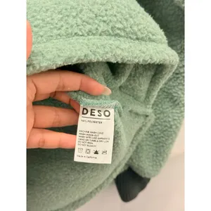Deso Tioga Half-Zip Pull Over Fleecek Sweater S/M Fall Winter‎ Cozy Warm thumbnail 7
