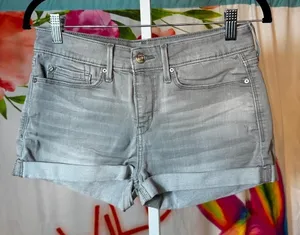 X360. Denizen by Levi's grey denim shorts thumbnail 1