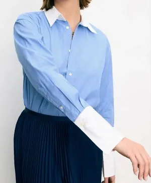 Polo Ralph Lauren blue Long Sleeve Button Front Shirt Size 0 thumbnail 1