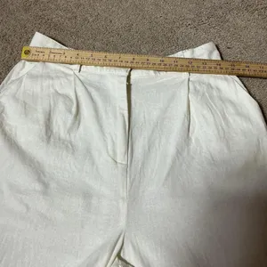 House of‎ Harlow 1960 Old Money Linen Blend Wide Leg Pleated Pants Size M thumbnail 5