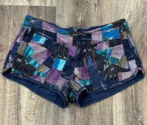 Free People Micro Mini Y2K Plaid Shorts Women’s 4 thumbnail 1