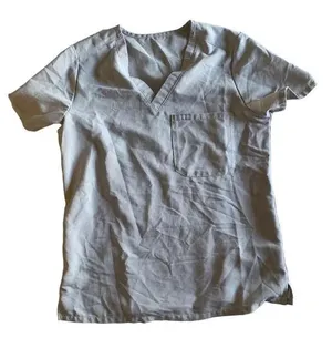 Figs technical collection, one pocket size small grey scrub top thumbnail 1