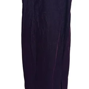 Vtg‎ Jessica McClintock ladies velvet purple dress beaded straps size 7/8 90s thumbnail 4
