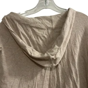 GAP Women's Hooded Open Cardigan Beige Long Sleeve‎ Size S thumbnail 7