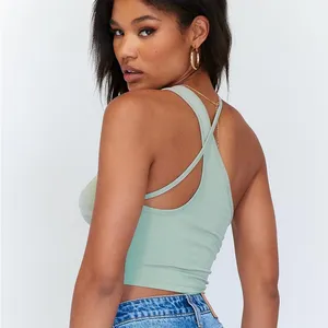 Princess Polly Malachi Top in Sage Size 6 New with tag thumbnail 3