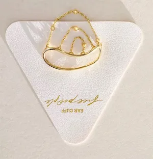 Free people Ginny ear cuff gold. NWT $48 thumbnail 1