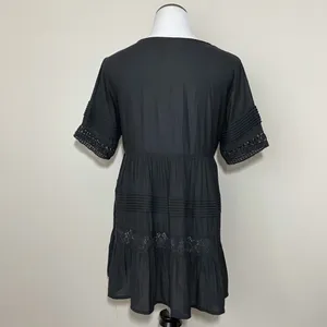 Anthropologie Maeve Tiered Lace Tunic thumbnail 8