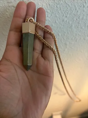 Kendra Scott Jayce Pyrite Rose Gold Necklace thumbnail 4
