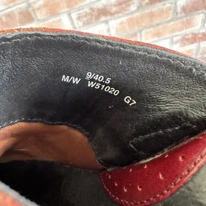 Born Slip On Clogs Red Burgundy Leather Y2K Size 9 Boho 90s Vintage Eclectic thumbnail 8