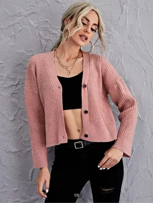 Cropped Cardigan thumbnail 1