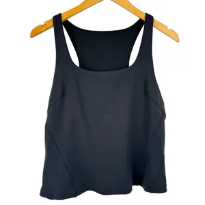 Lululemon InStill Tank Top Black Racerback Shelf Bra Square Neck Nulu Size 12 thumbnail 3