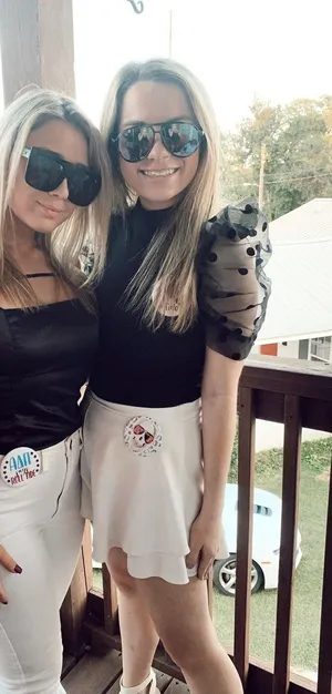 Black Puff Sleeve Top thumbnail 1