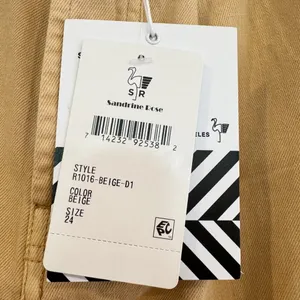 Sandrine Rose Fred Pleated Tapered Jeans Free People 24 Cotton Boho Slouchy Chic thumbnail 5