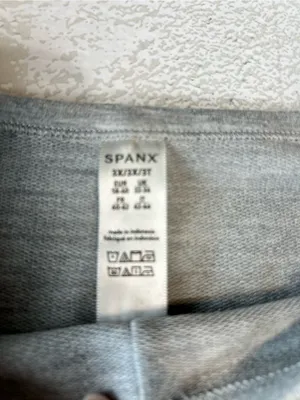 Spanx Classic Cozy Light Gray Women's Pullover Top 3X thumbnail 5