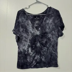 American Eagle cinched tie dye top thumbnail 1