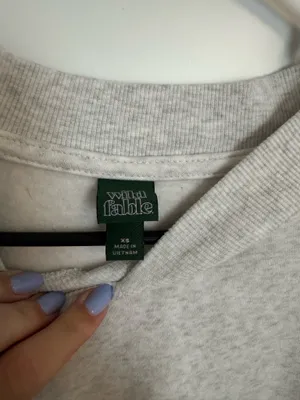 Target Sweater Cropped Wild Fable grey thumbnail 3