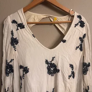 FREE PEOPLE‎ Embroidered Austin Mini Dress thumbnail 5