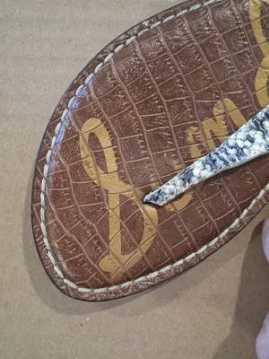 Sam Edelman Women's Gigi Sandal - Size 10 M - Thong T-Strap Slingback/Snakeskin thumbnail 11