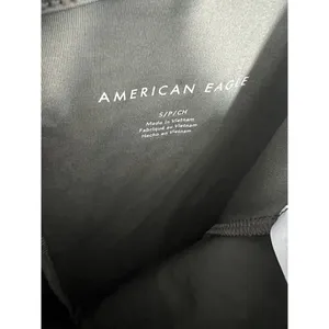 American Eagle Bodysuit Shorts Women’s Medium Sage Cami Straps Stretch Fitted thumbnail 4