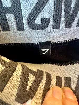 Gymshark Women’s Flex Collection Black Logo Band Athletic Shorts thumbnail 6