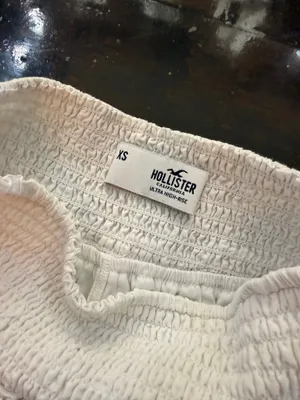 Hollister Eyelet White Mini Skort thumbnail 6