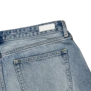 WOMENS Abercrombie & Fitch Harper Low Rise Denim Distressed Jean Shorts Size 10 thumbnail 7