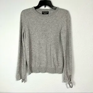 Banana Republic Fine Italian Yarn by Filpucci Tie Sleeve Sweater Size Medium thumbnail 3