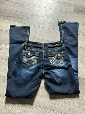 2010 Hydraulic micro boot denim jeans thumbnail 5