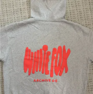 White Fox Archive 6.0 Oversized Hoodie Cloudburst thumbnail 5