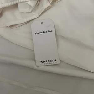 NWT Abercrombie & Fitch A&F Camille Satin Maxi Dress White XL Petite Bridal thumbnail 6