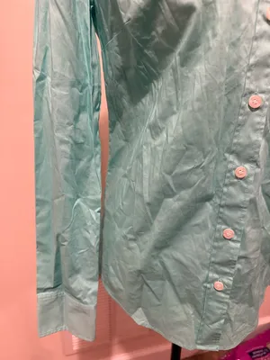 J. Crew Mint Green Button-Down Shirt thumbnail 4