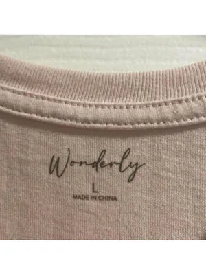 Wonderly blush, pink, flower, and moon, forever, dreaming graphic shirt thumbnail 5