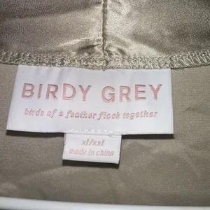 Birdy Grey‎ Claudine Lace Robe Shiny Satin Neutral Champagne Size XL/XXL thumbnail 7