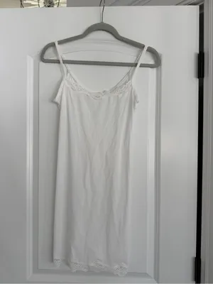 Skims Corded Lace Slip Dress thumbnail 2