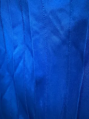 Phoebe Couture Cobalt Blue Pleated Mini Dress thumbnail 3