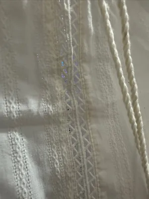 Main Strip White Embroidered Tassel sleeveless top thumbnail 7
