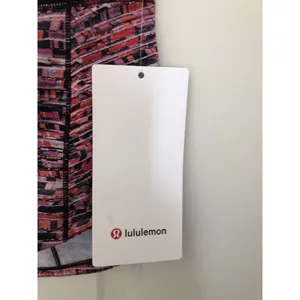 Lululemon Speed Up Short 2.5" - Sz 8, Flash Peat‎ Orange Black FPOM/BLK thumbnail 6