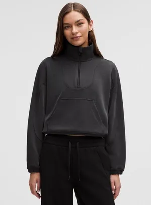 Lululemon Brushed Softstreme Ribbed Half-Zip thumbnail 1