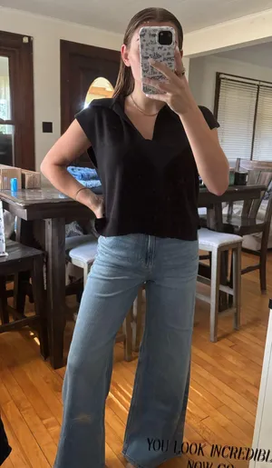 Hollister High-Rise Wide-Leg Jeans thumbnail 1